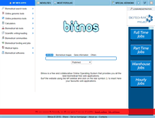 Tablet Screenshot of bitnos.com